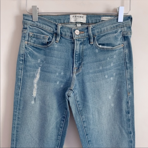 NEW Frame Le Skinny de Jeanne Denim - Picture 5 of 8